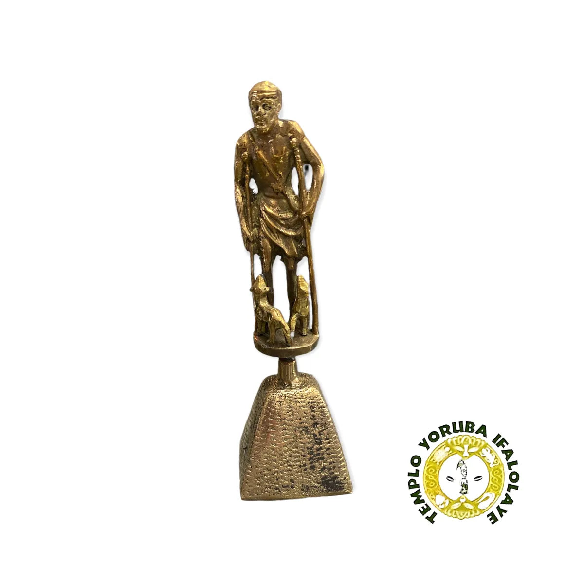 7" Saint Lazarus Brass Bell