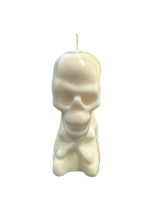 Skull Figure Candle 5"x 2.5"