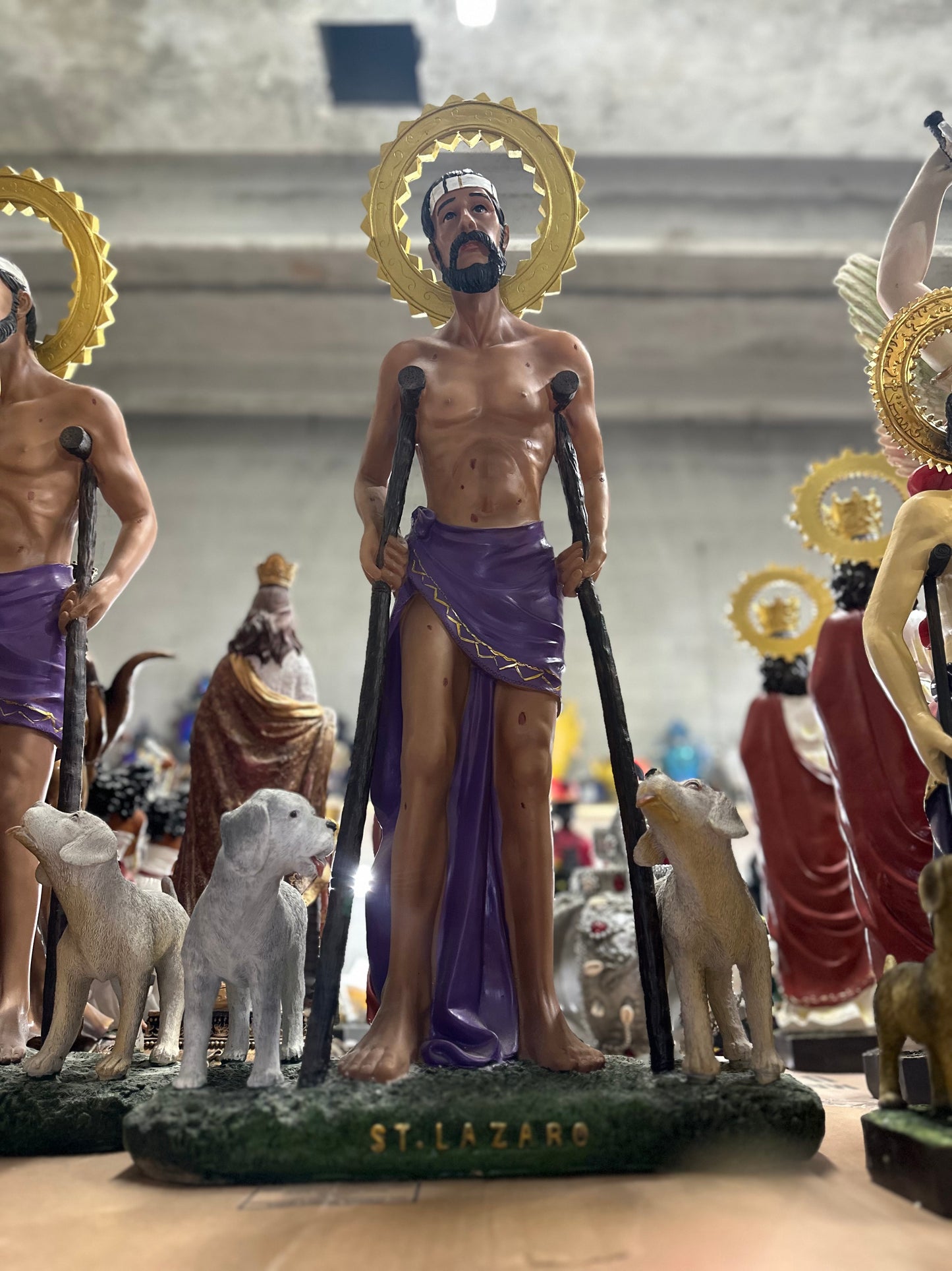 Saint Lazarus Statue  36"