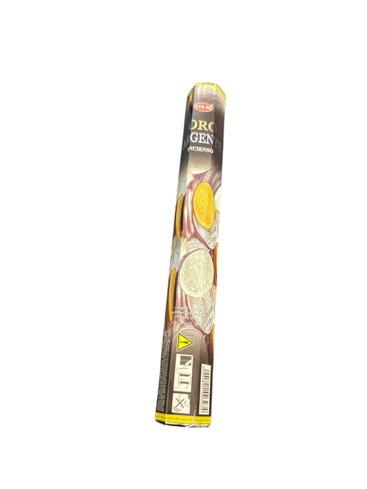 Gold Silver stick incense (20 sticks)