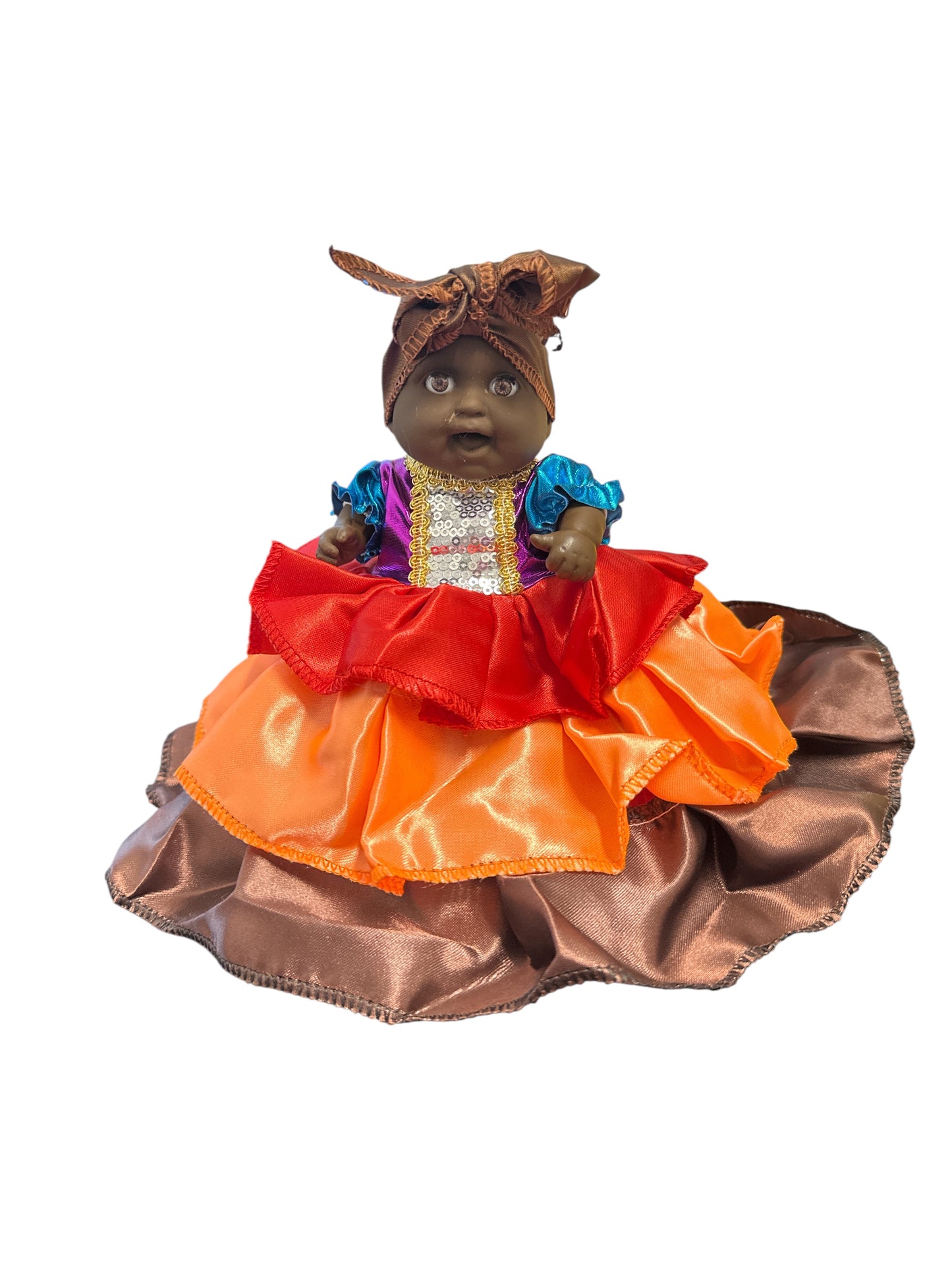 6" Spiritual doll 7 colors dress (Egun/ Ancestor)