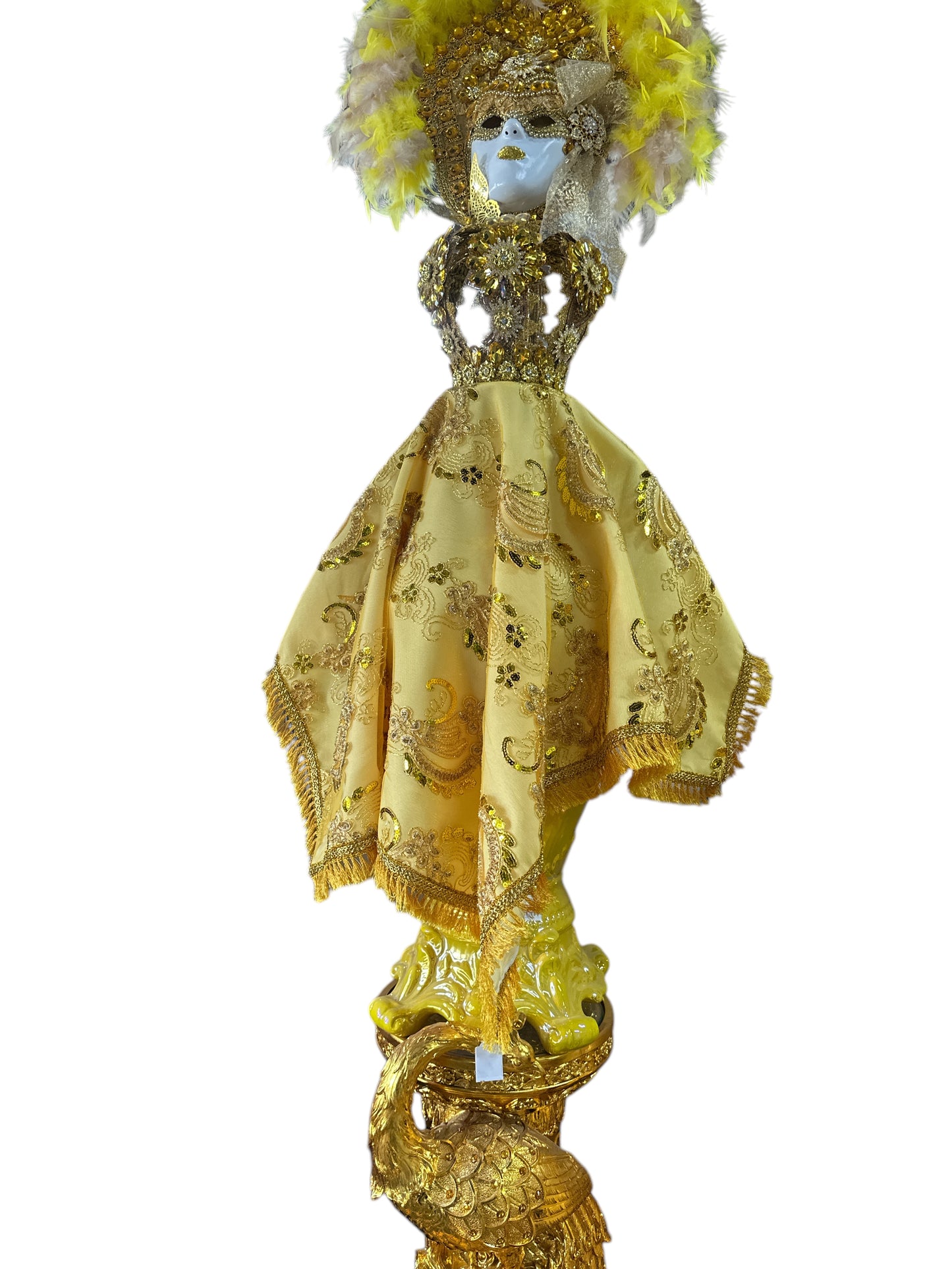 Ochun Cloth Yellow/ Gold 36"x 36"