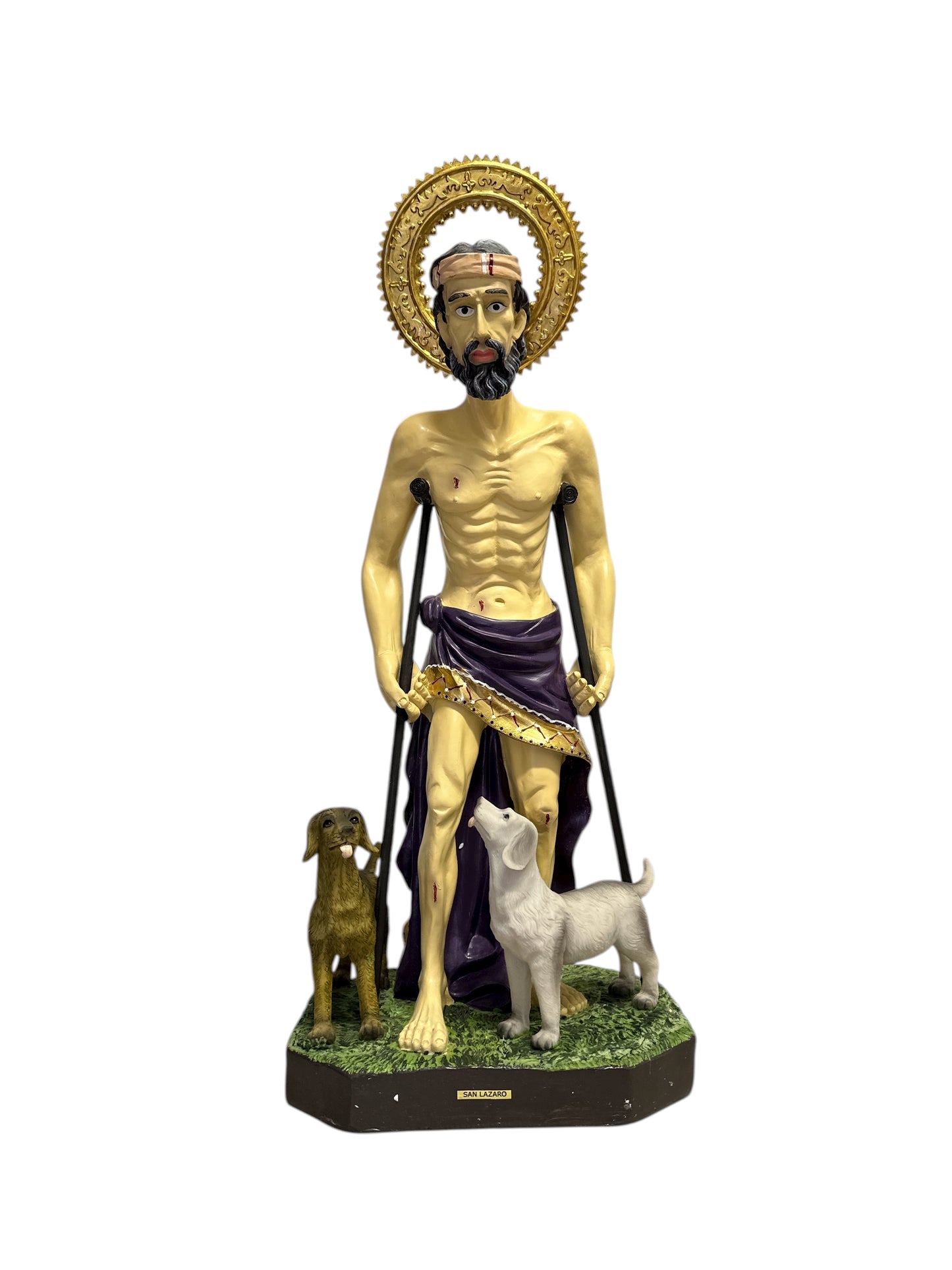 24" Saint Lazarus statue