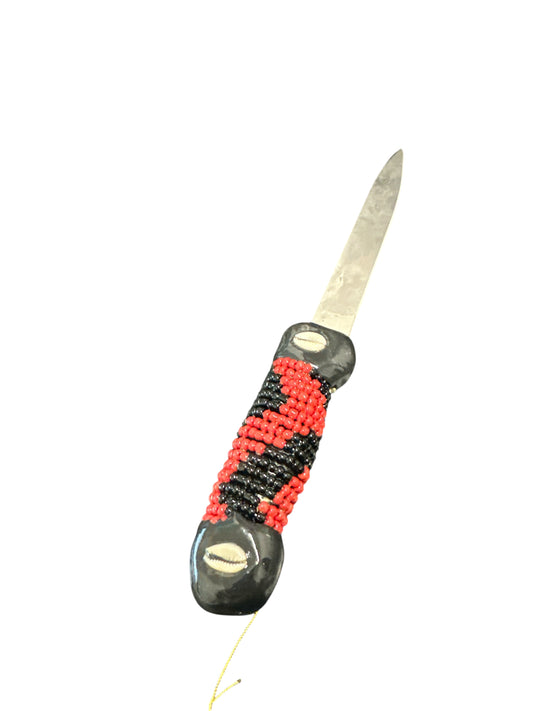 Beaded knife for Elegua 10"