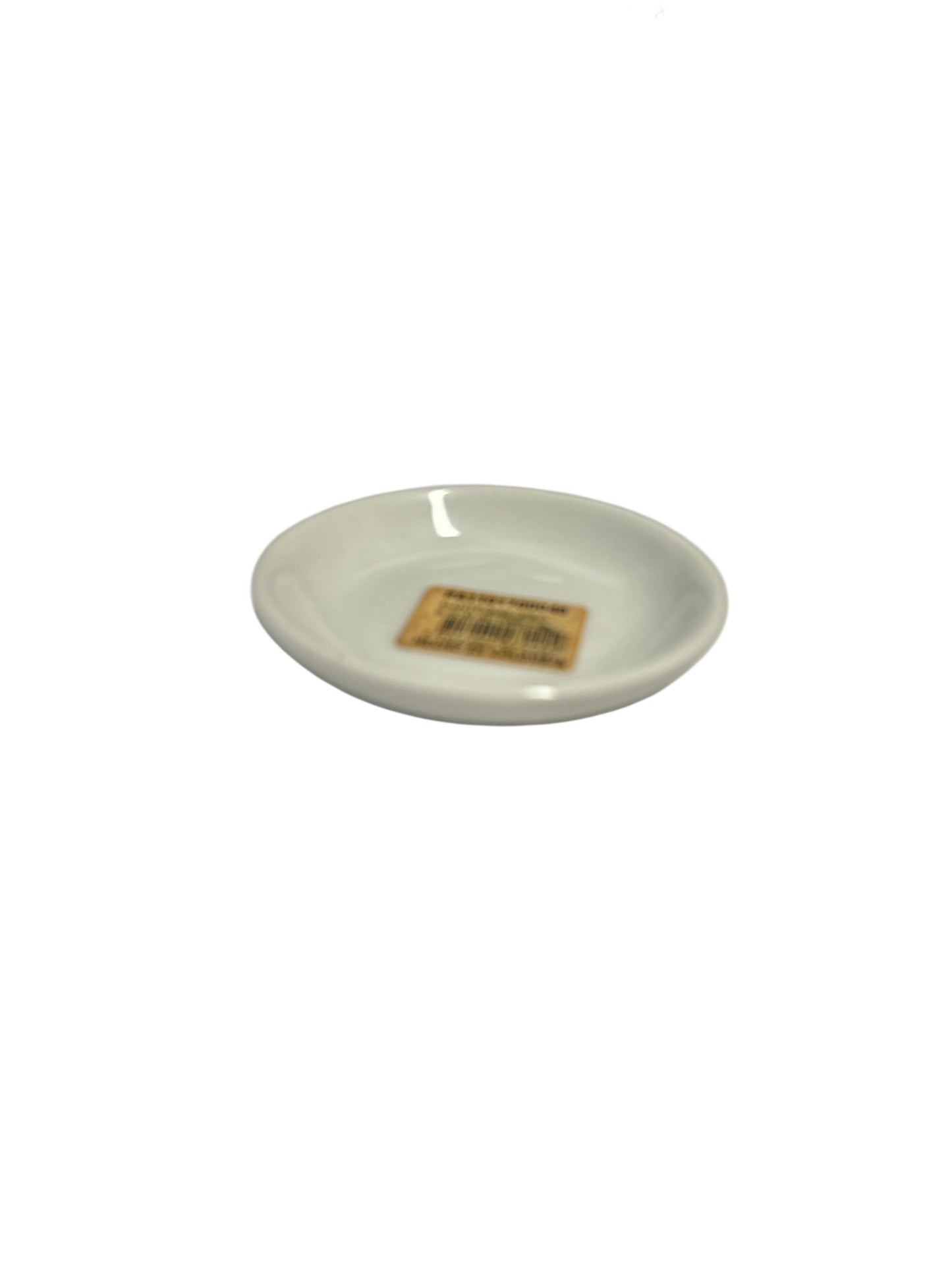 Small White plate 3.5"