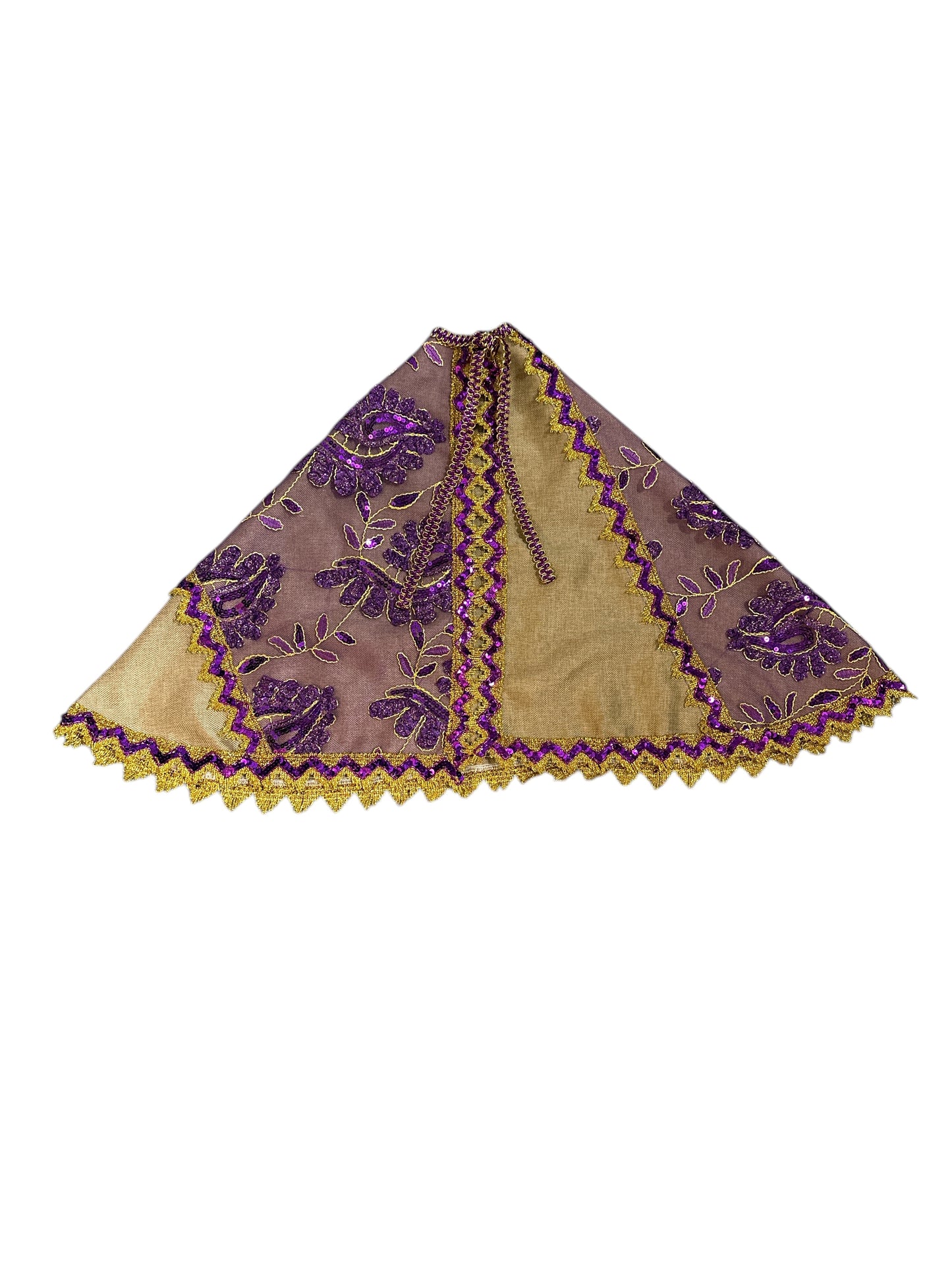 Saint Lazarus cape Sack and Lace 24"