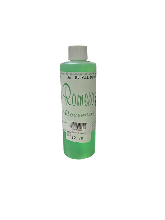 Rosemary water 8 oz/ Agua Romero