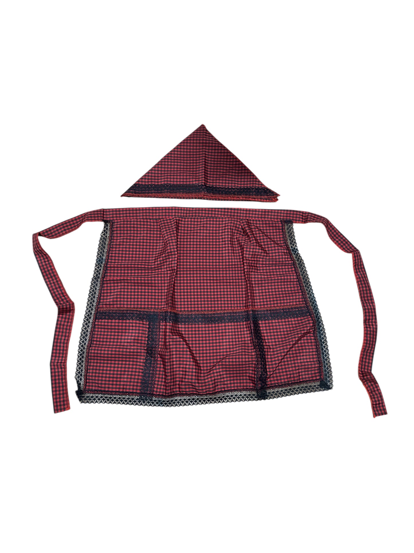 Gingham Apron and Keel