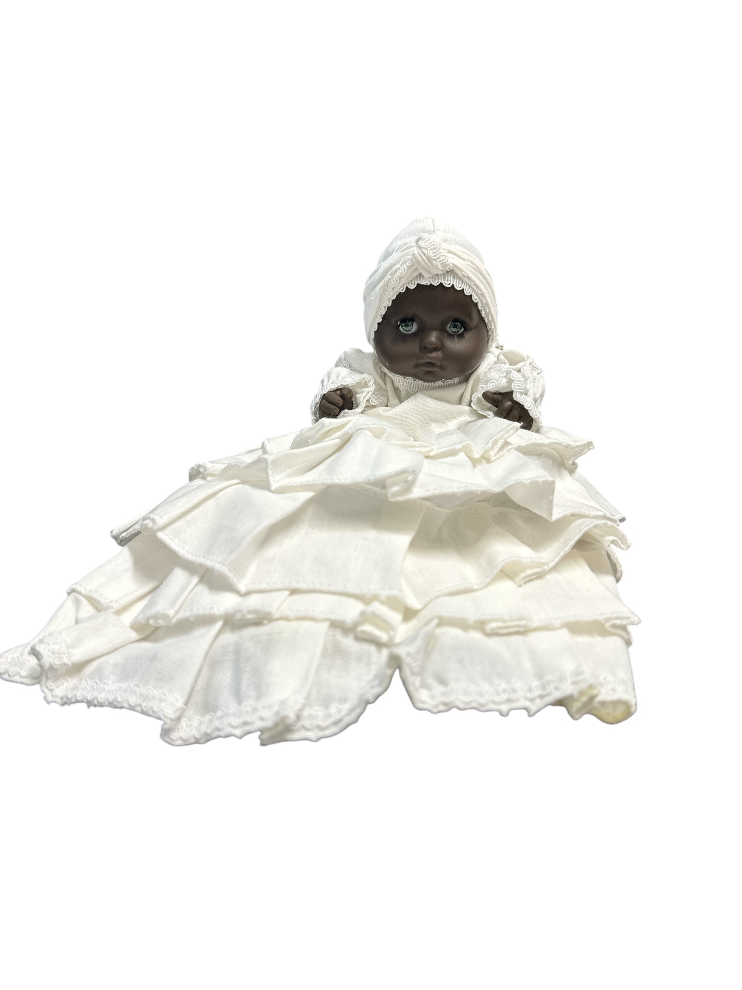 6" Spiritual doll dressed in White  (Ibeyi)