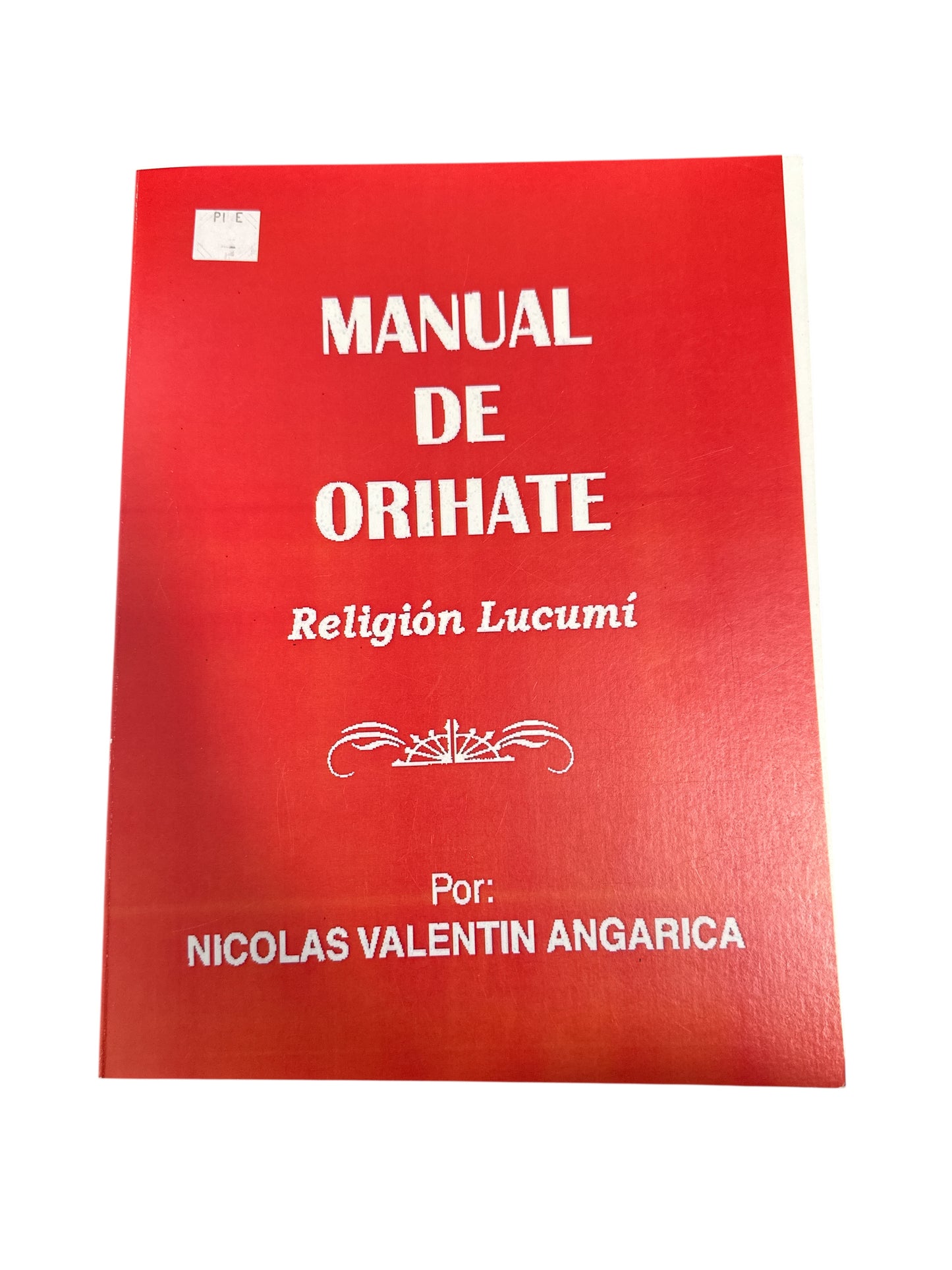 Book Oriate's Manual