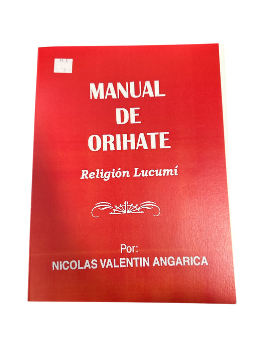 Book Oriate's Manual