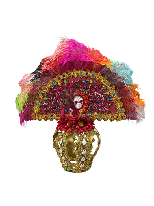 Oya crown and Handfan