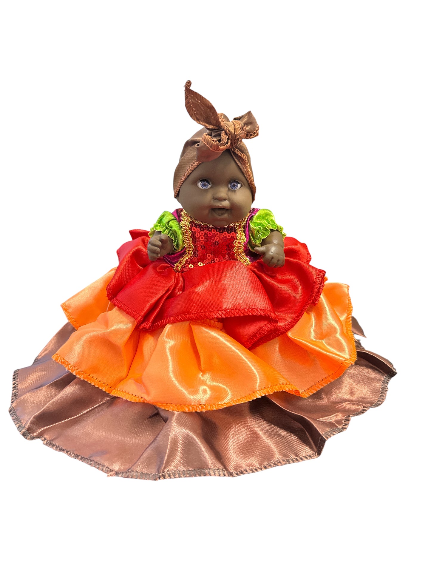 6" Spiritual doll 7 colors dress (Egun/ Ancestor)