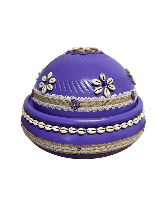 Saint Lazarus Clay Casserole 9'H x 14" W