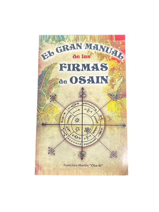 Book The Great Manual of Osain Signature