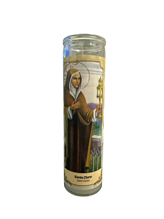 8" Saint Claire candle