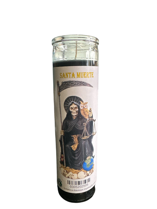 Holly Death candle Image 8"