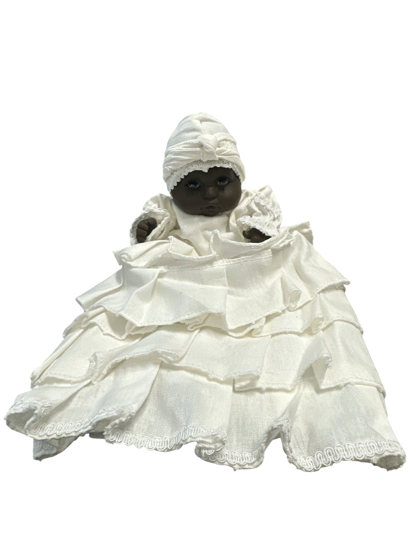 6" Spiritual doll dressed in White  (Ibeyi)