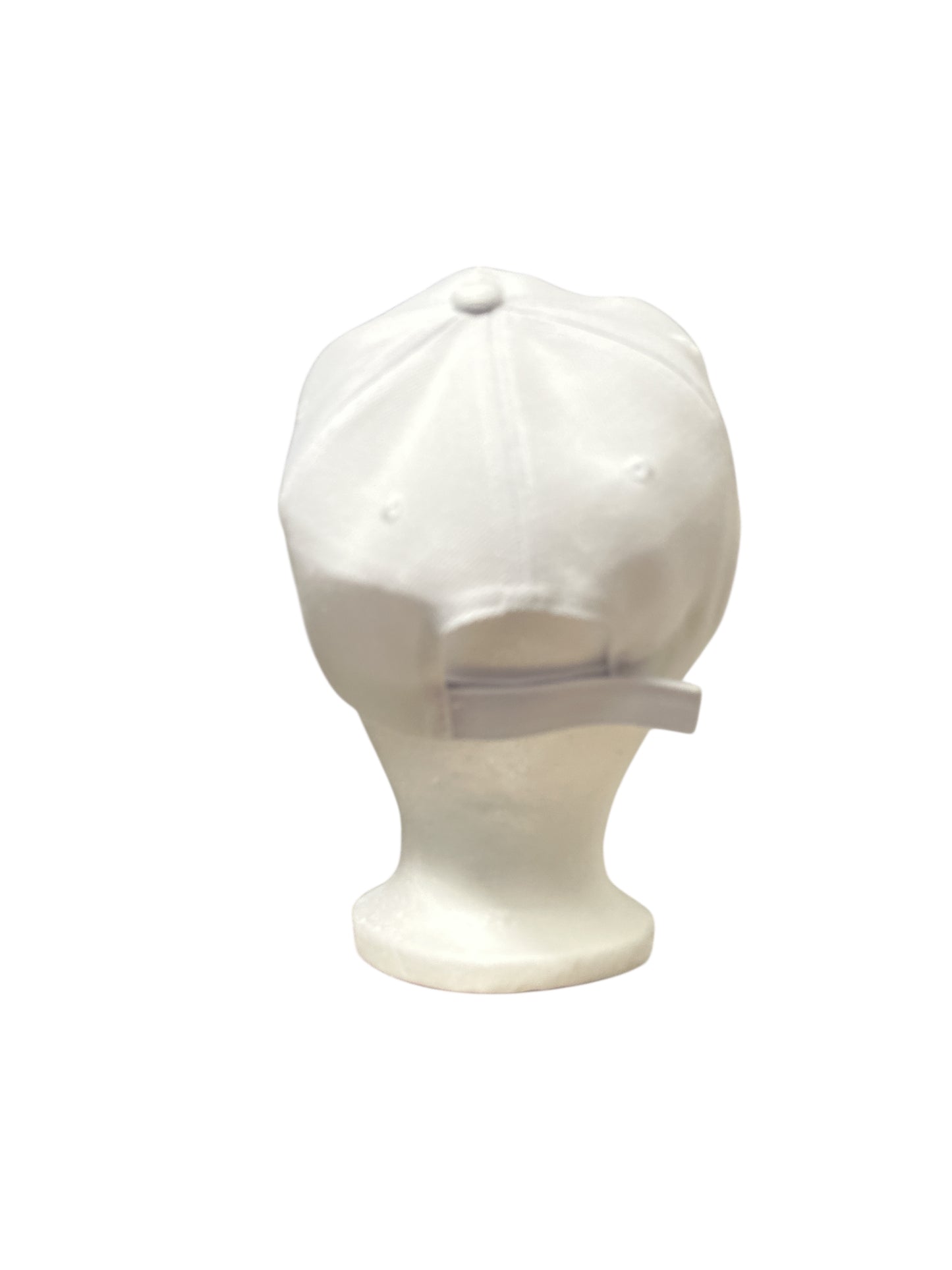 Adjustable White Cap
