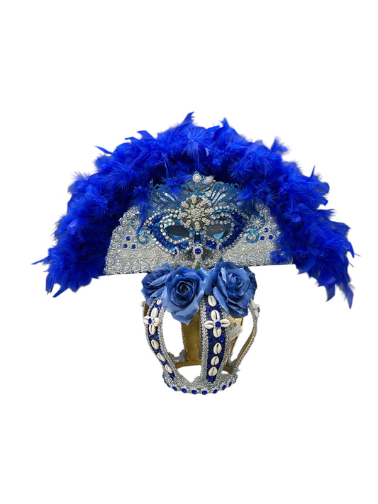 Bundle Yemaya crown and Handfan