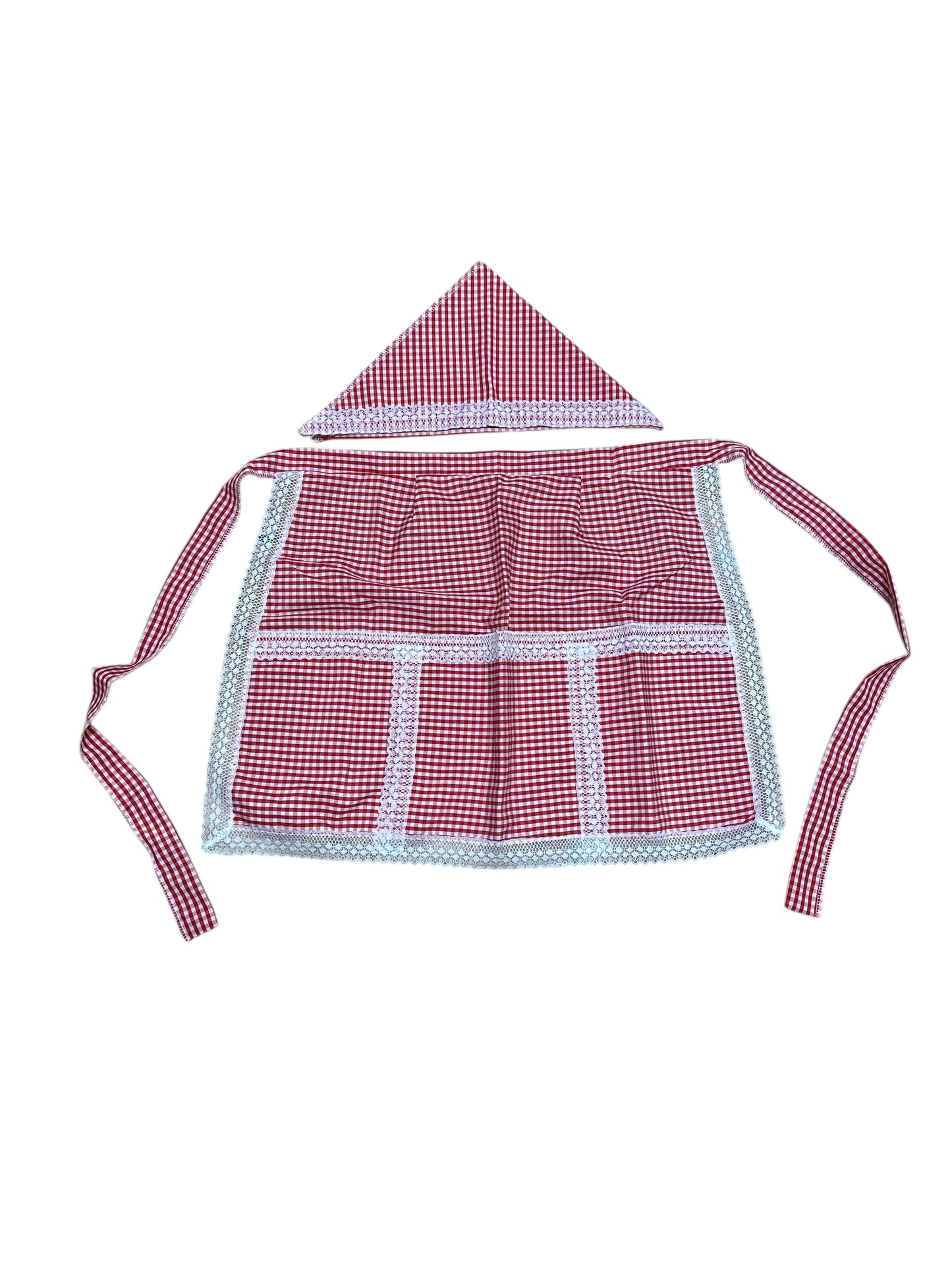 Gingham Apron and Keel