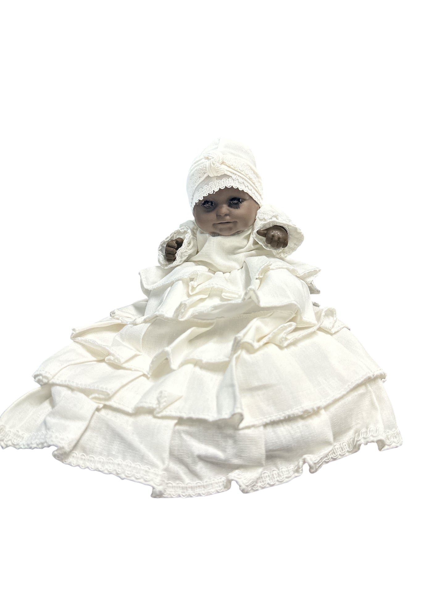 6" Spiritual doll dressed in White  (Ibeyi)