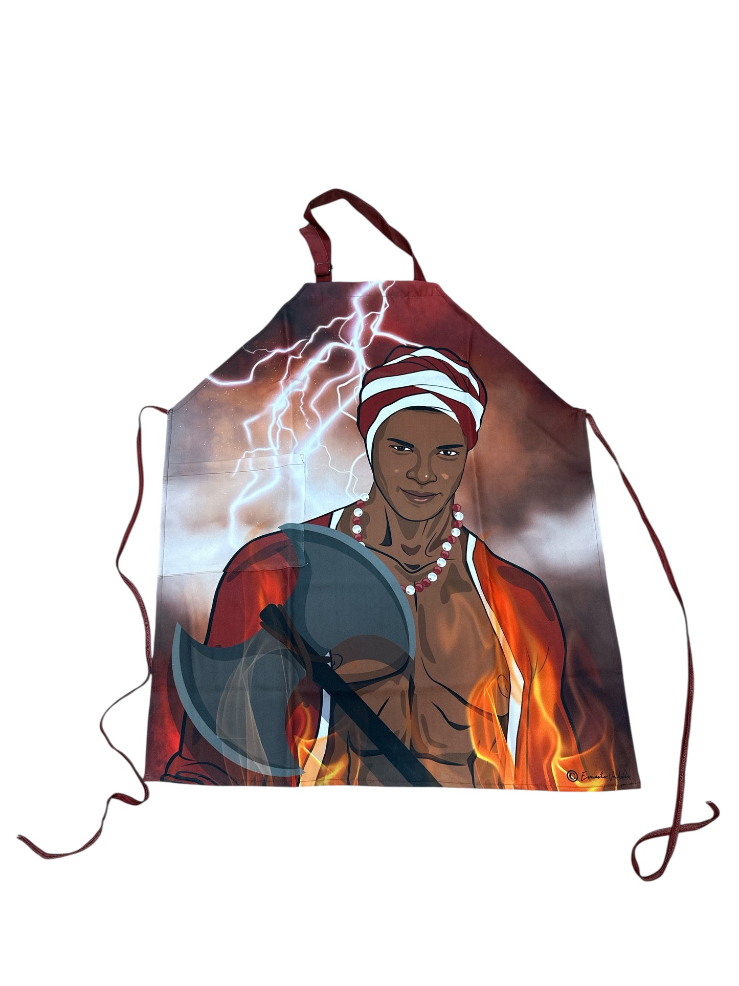 Long Apron with Orisha image