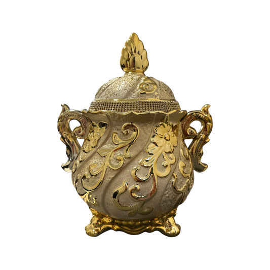Ochun Gold Tureen 13"H x 11"W