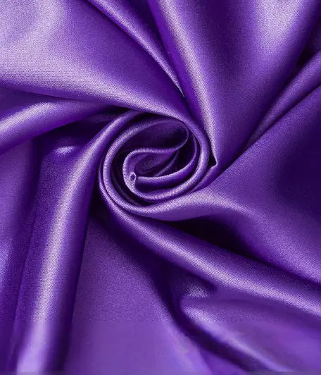 Purple Satin Fabric/ Púrpura Satin