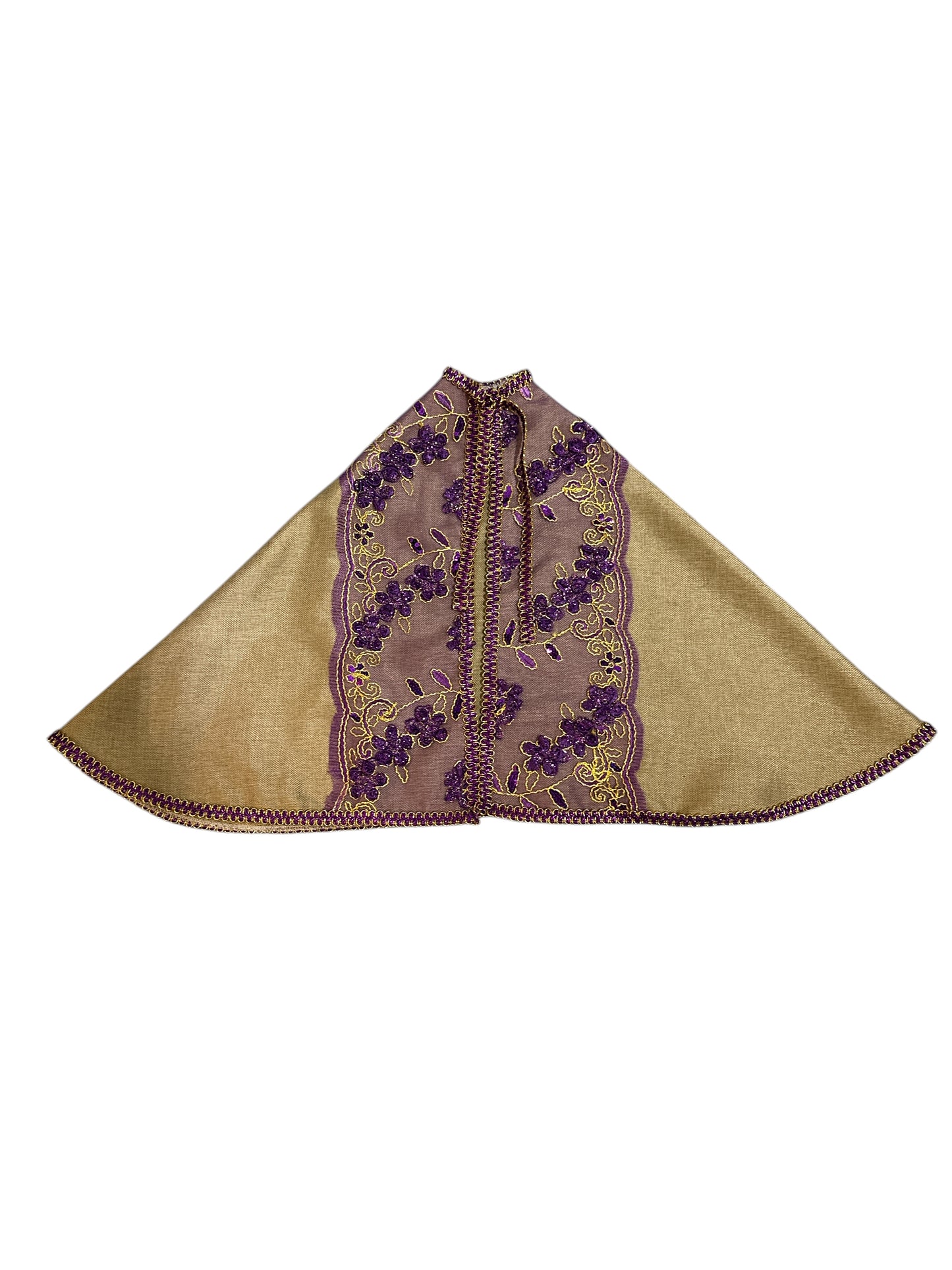 Saint Lazarus cape Sack and Lace 24"