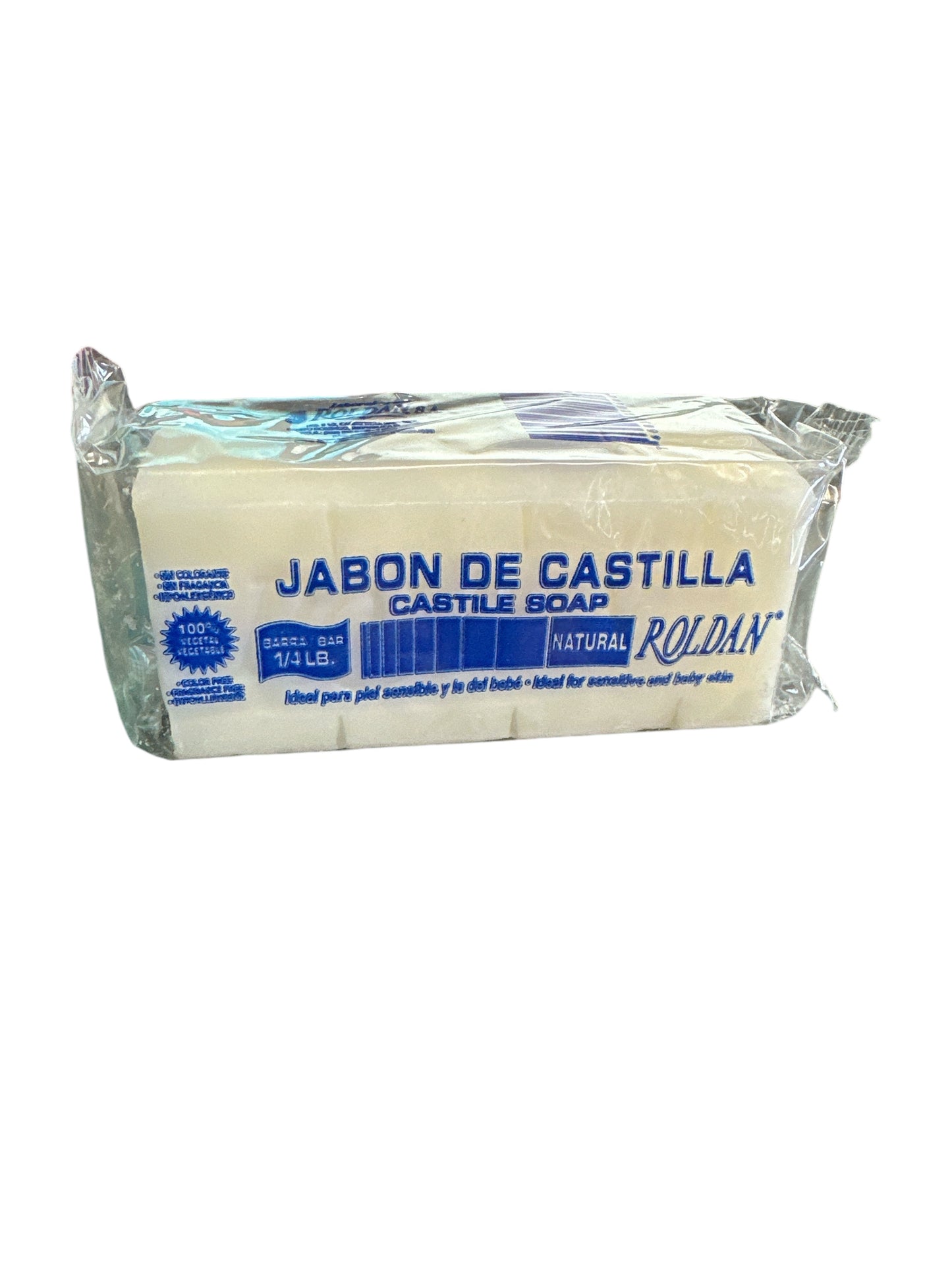 Jabón de Castilla 1/4 lb