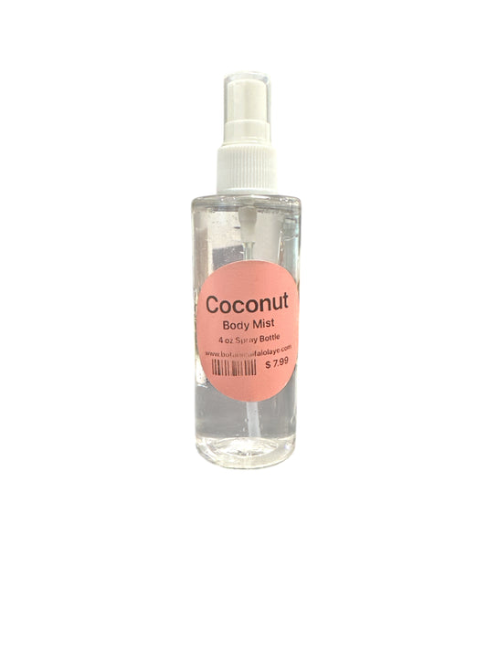Coconut Body Mist 4 oz