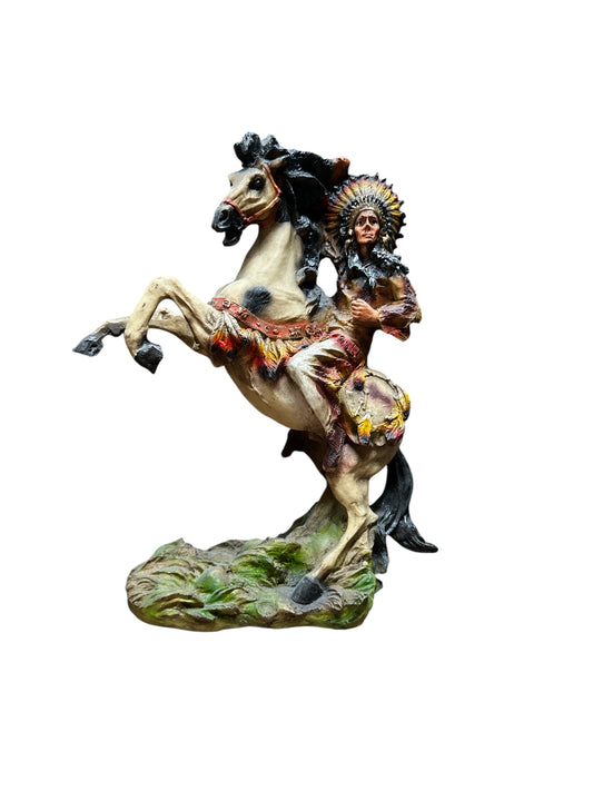 Indian on horse (Indio a caballo)  15"
