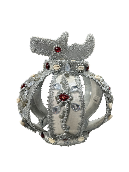 Obatala Ayaguna metal crown 17”H x 13”