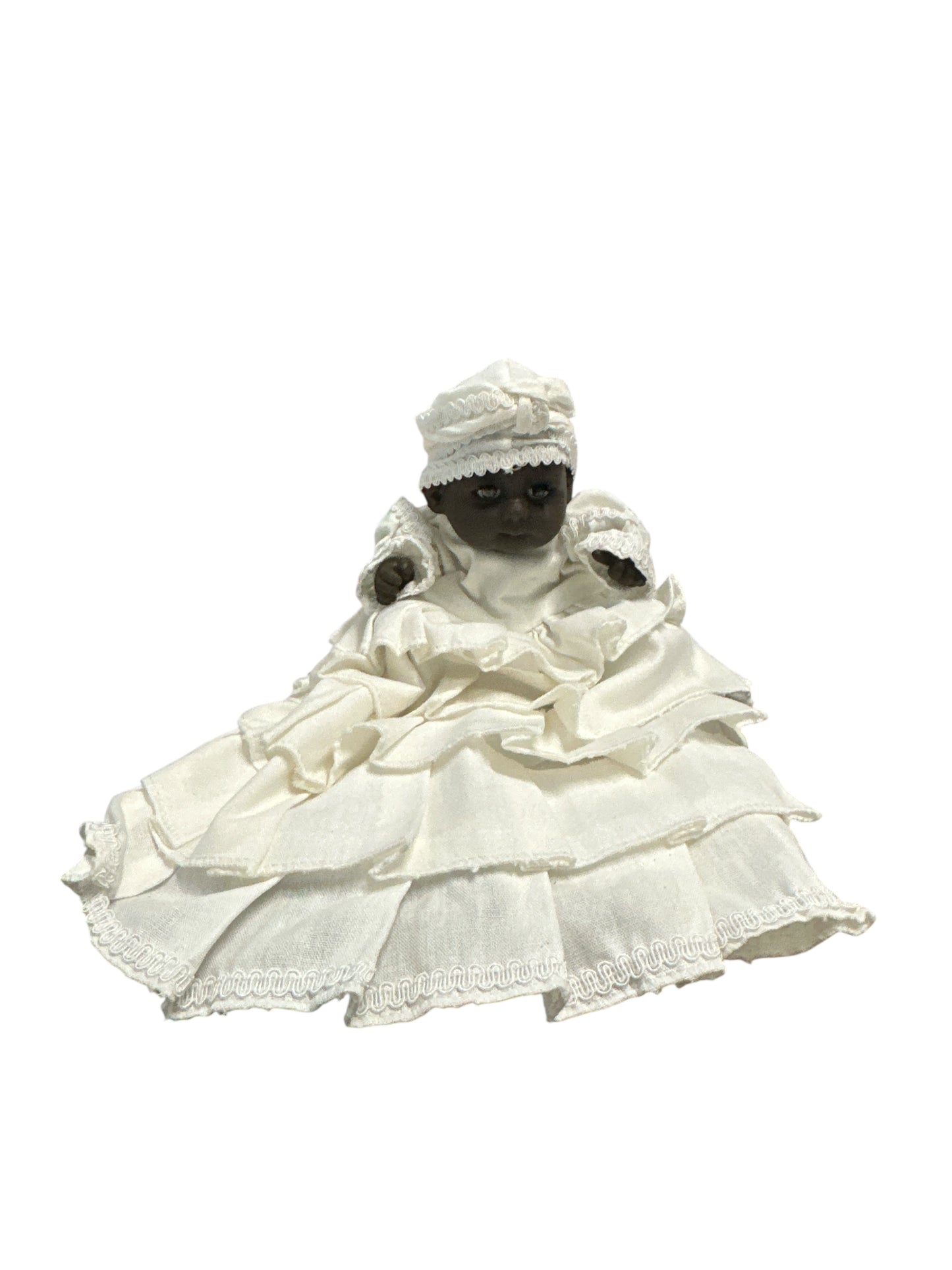 6" Spiritual doll dressed in White  (Ibeyi)