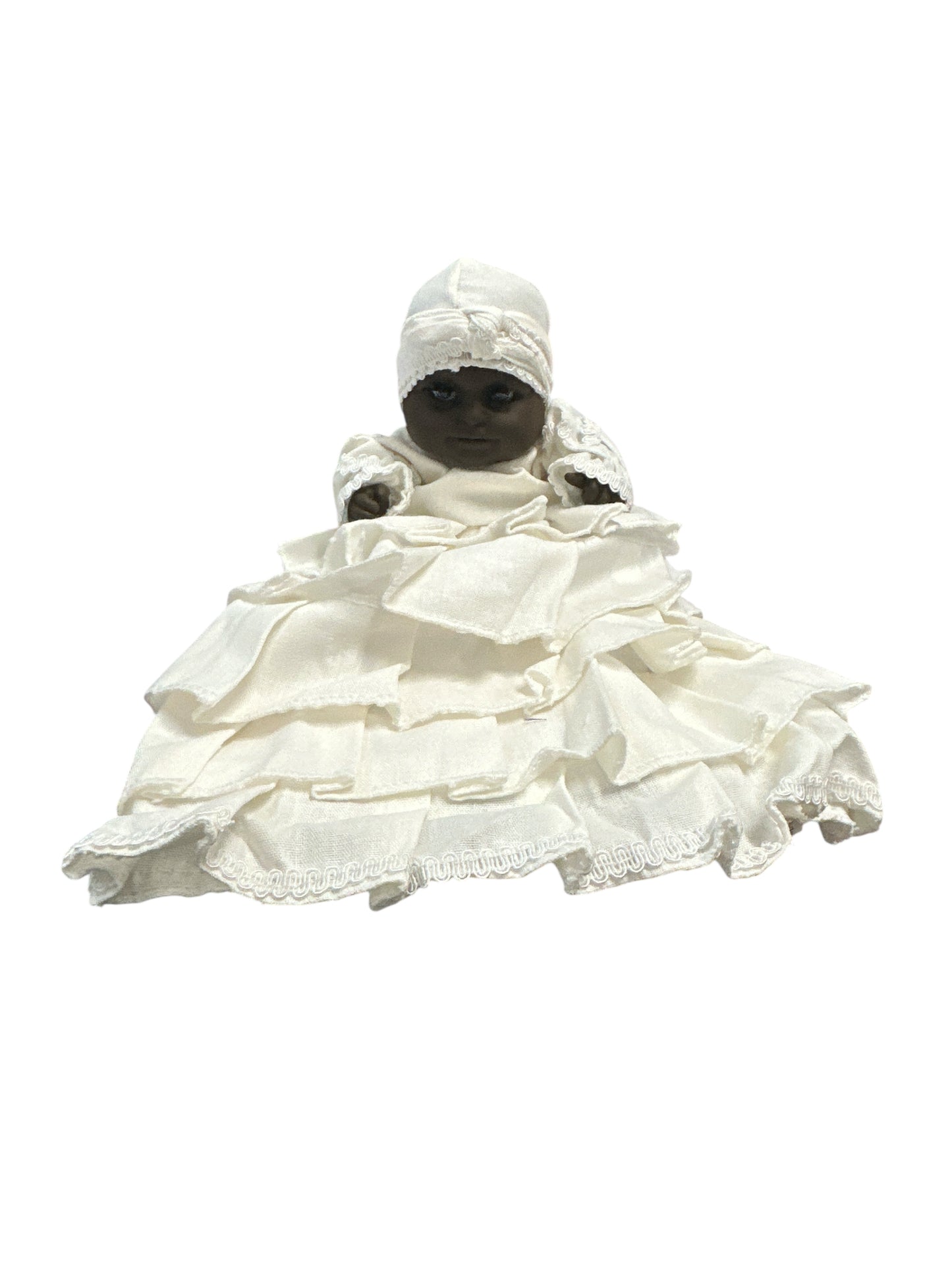 6" Spiritual doll dressed in White  (Ibeyi)