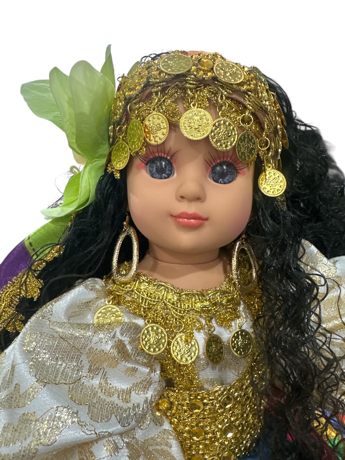 Multicolor Gipsy Spiritual Doll 17"