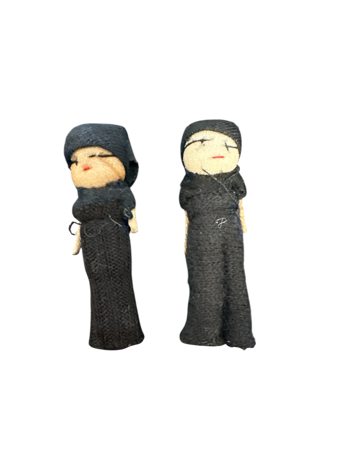 2" Black Voodoo Doll