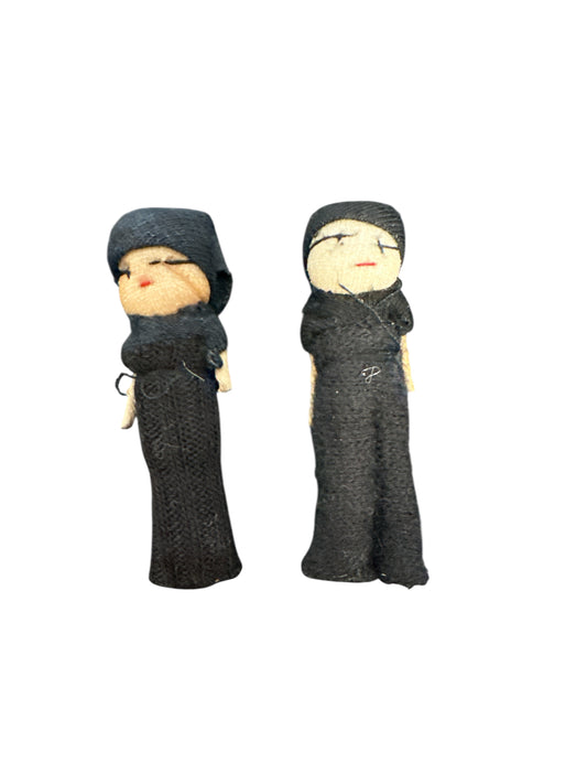 2" Black Voodoo Doll
