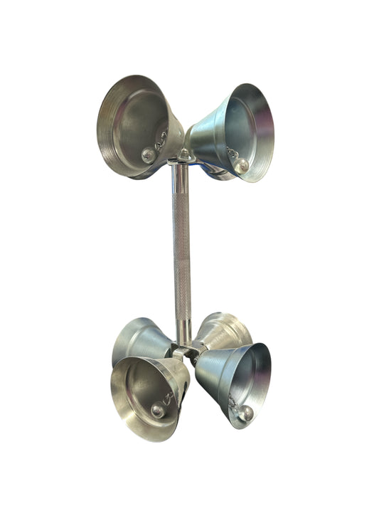 Oduduwa Bell (Agogo) 11.5"H x 5.5" W