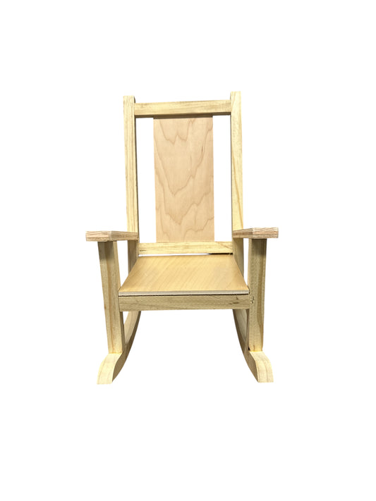 Wooden Rocking chair 15"x 8"