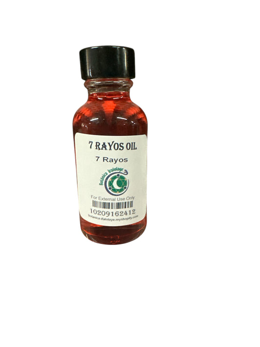 Aceite esotérico 7 Rayos 1 oz