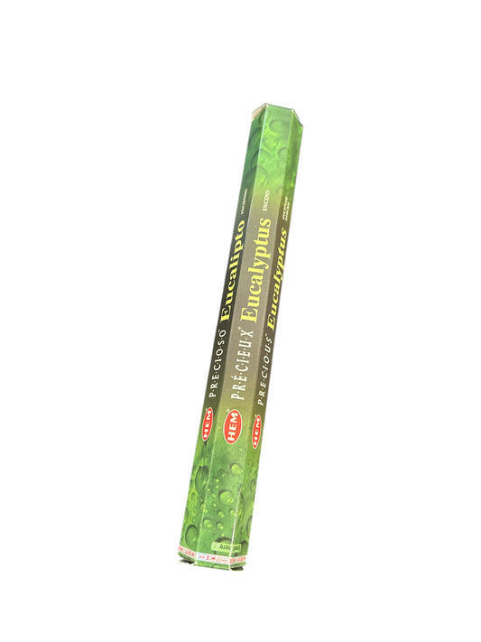 Eucalyptus incense sticks (20 sticks)