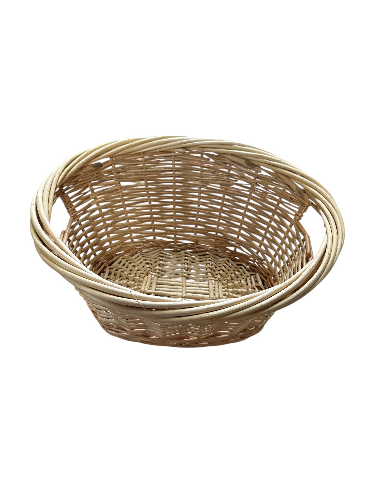 Wicker basket (Cesta) 14”W x 7”H