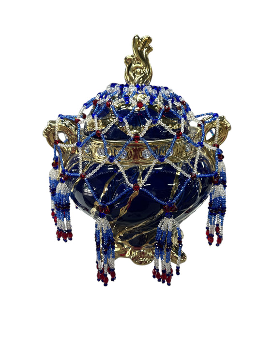 Yemaya Okute swarovski crystals Net