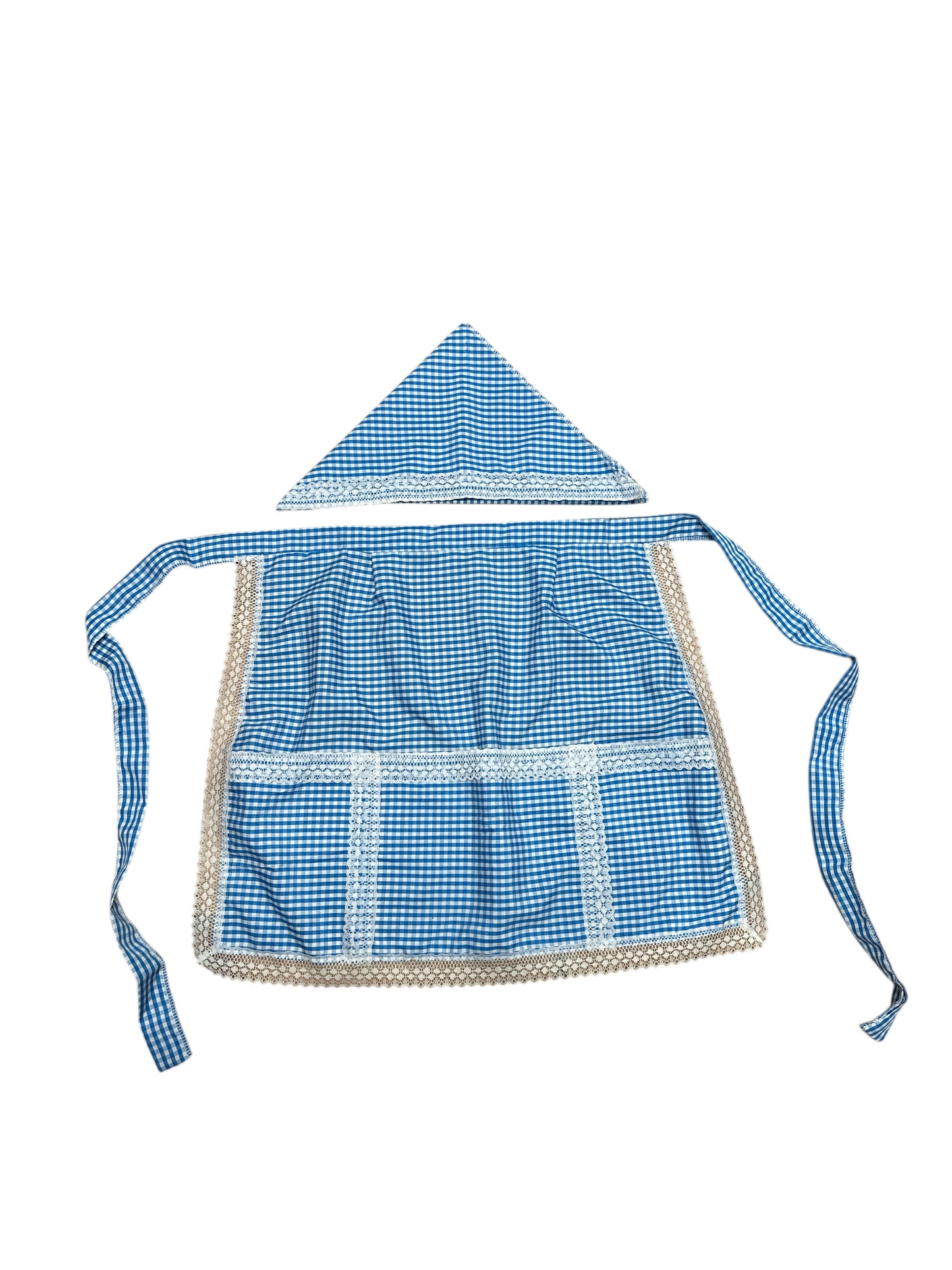 Gingham Apron and Keel