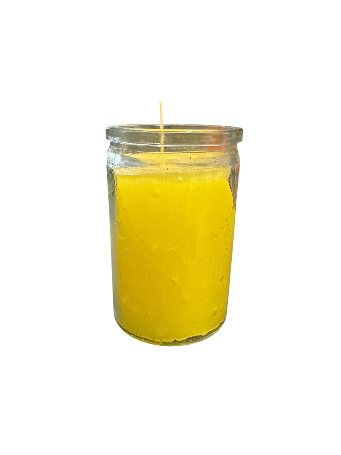 3.5" Glass candle