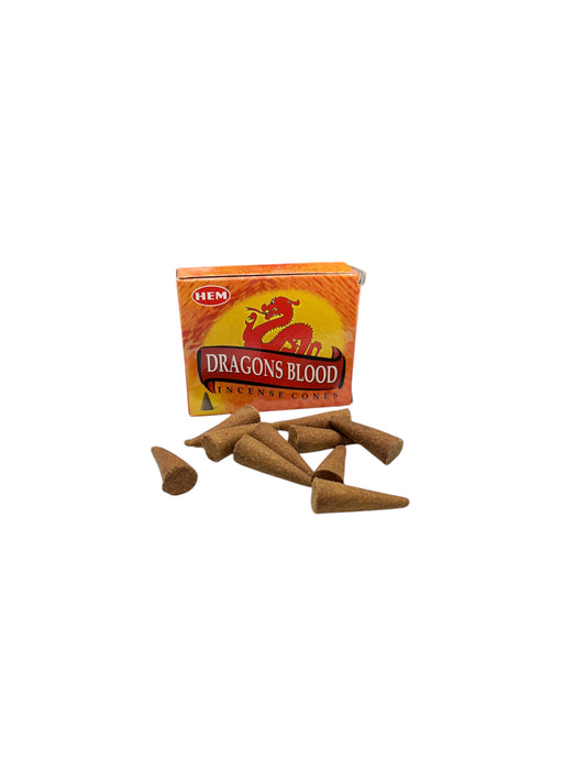 Dragon's Blood Incense Cones (10 cones)
