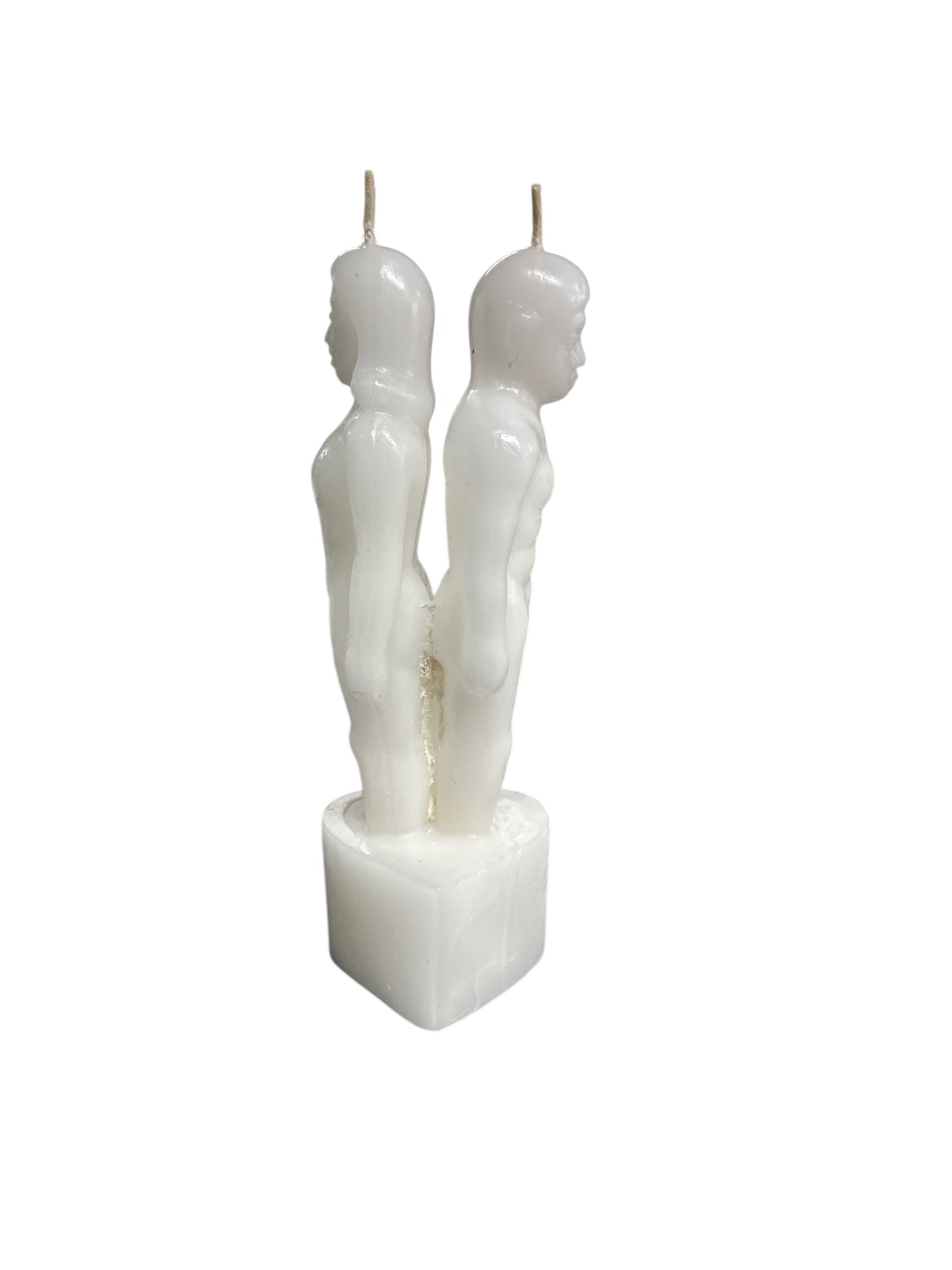White Candle Separation of a couple