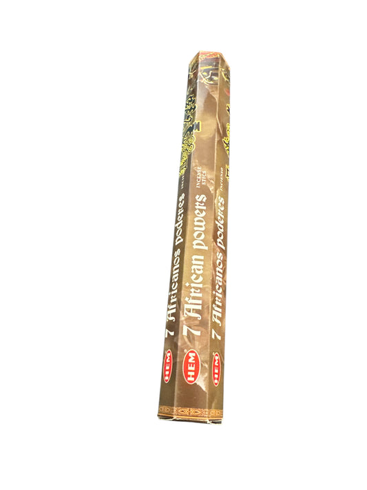 7 African Powers stick incense (20 sticks)